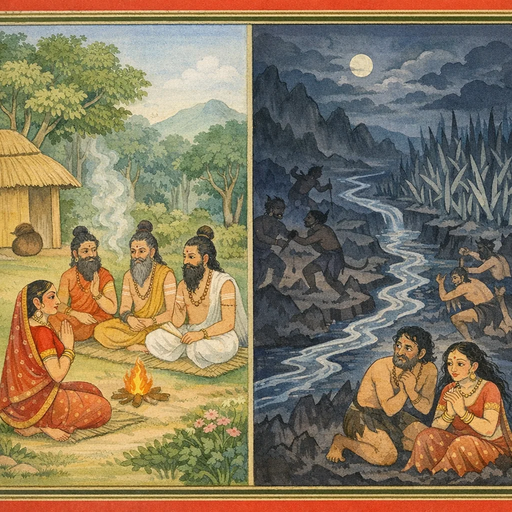 Karmic Causes of Narakas