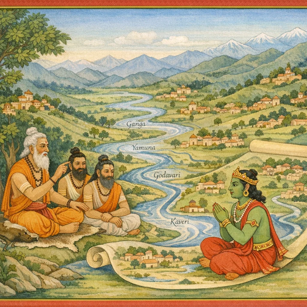 Structure of Jambudvipa