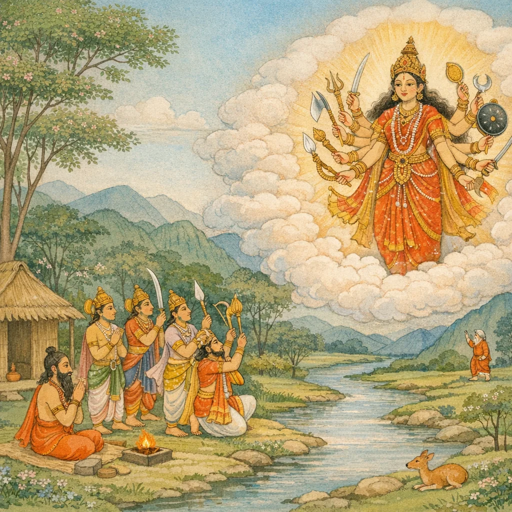 Manifestation of Katyayani