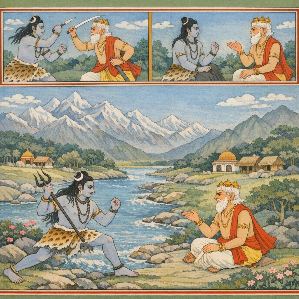 Daksha's Sacrifice & Kapalin Rudra
