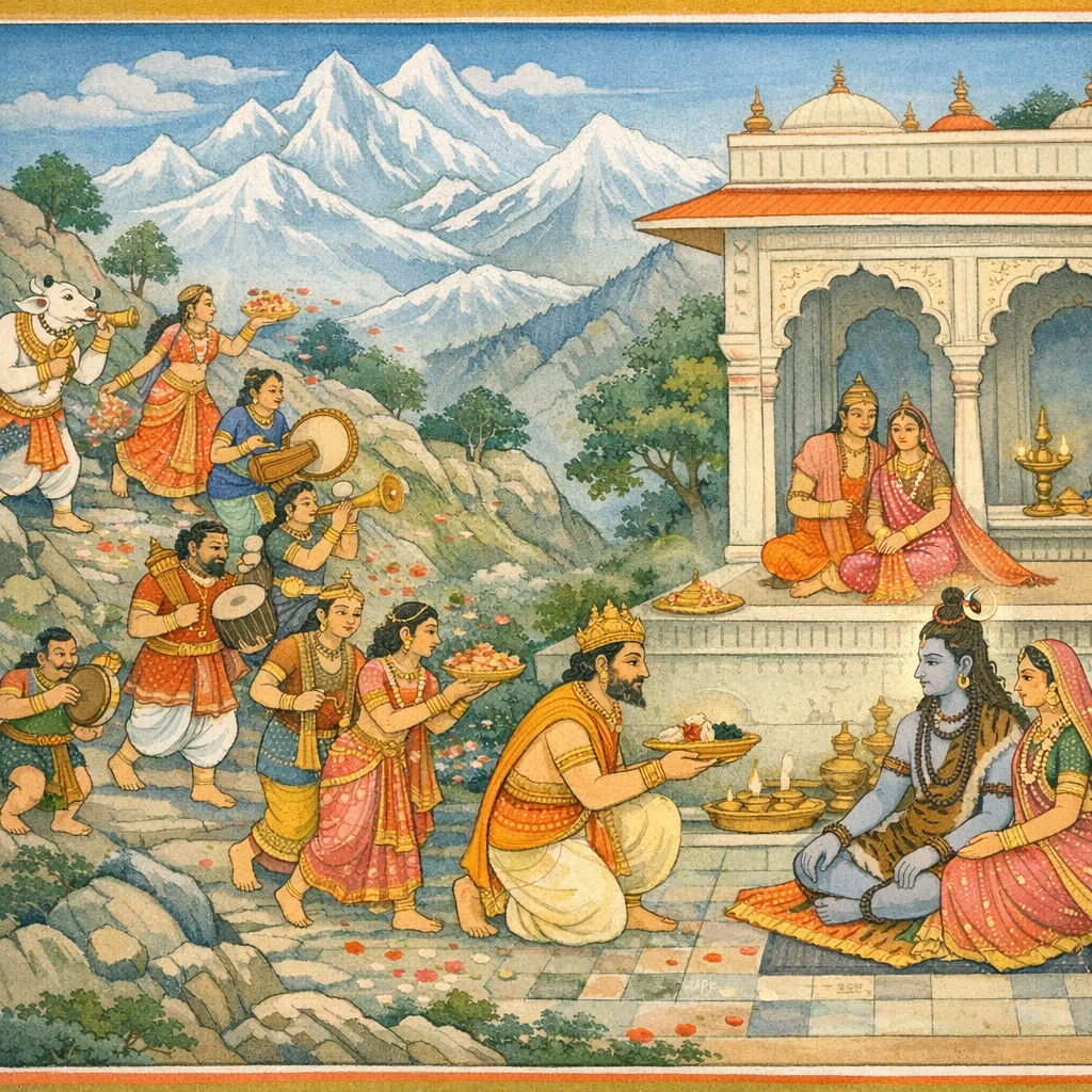 Shiva's Wedding Procession (Part 1)