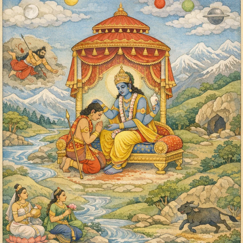 Skanda Slays Taraka & Mahisha