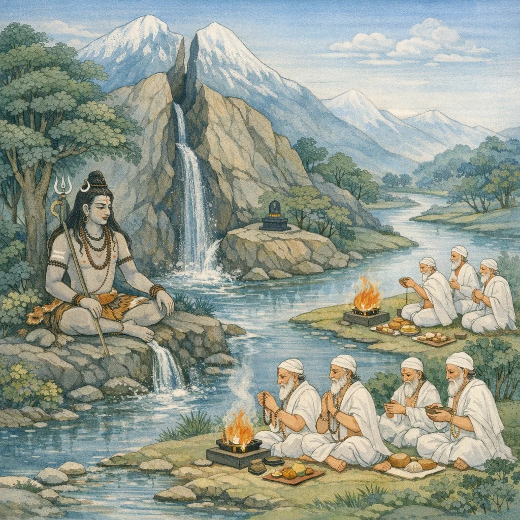 Shiva's Kedara Tirtha