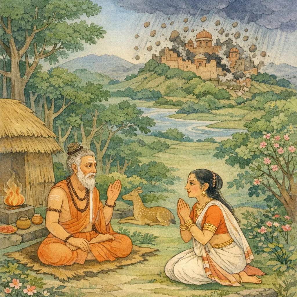 Shukra's Curse on King Danda