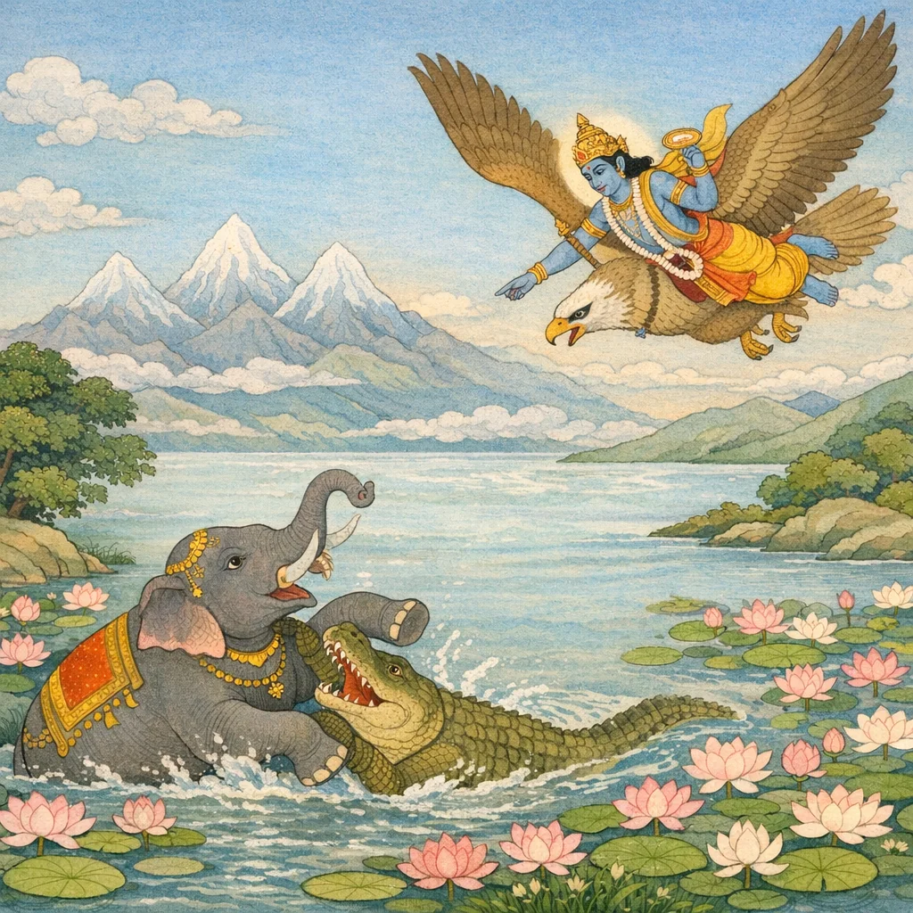 Gajendra's Deliverance