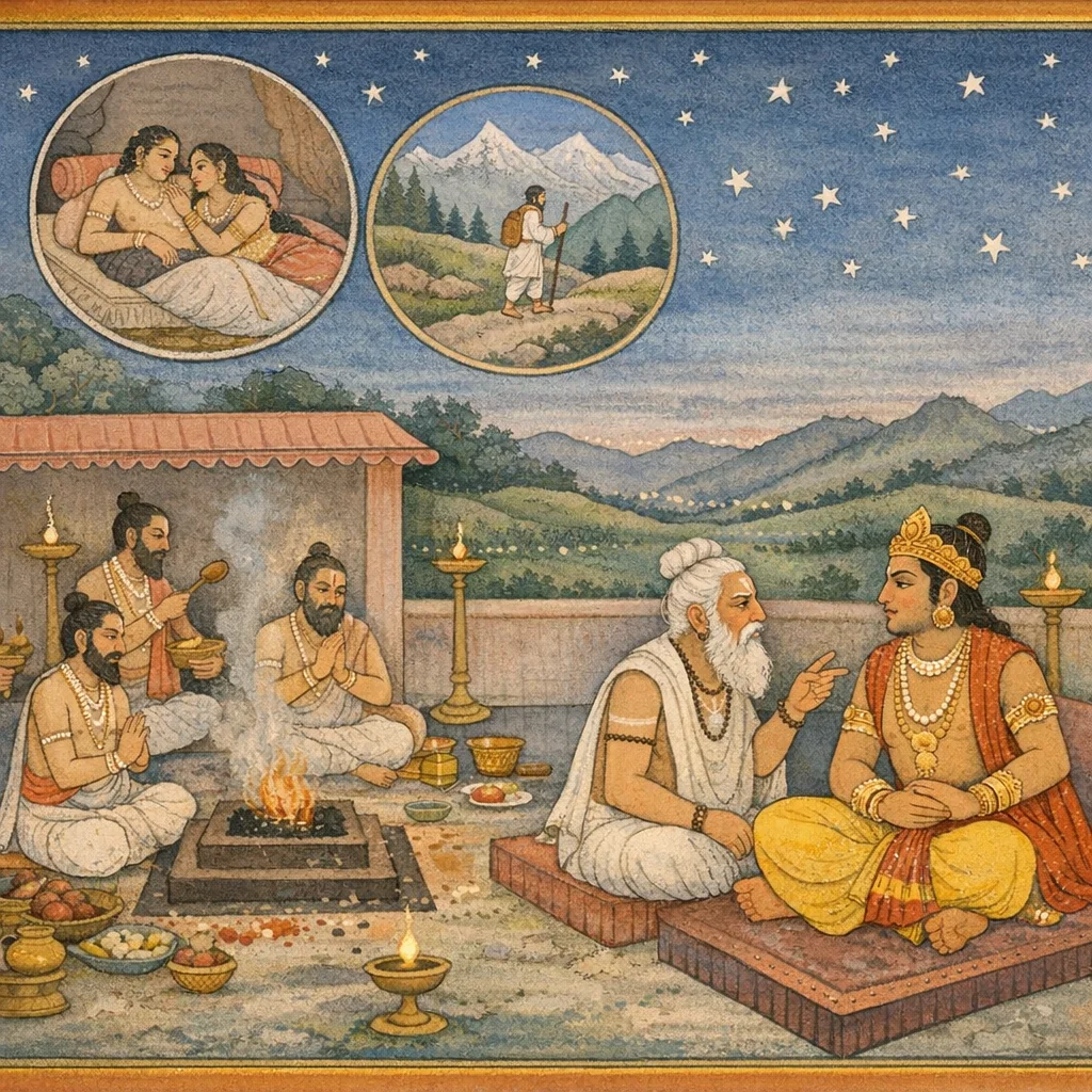 Portents at Bali's Sacrifice